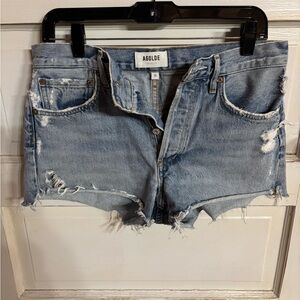 Agolde Women's Parker Vintage Cutoff Jean Shorts
